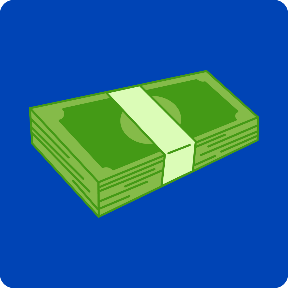 Donate via cash!