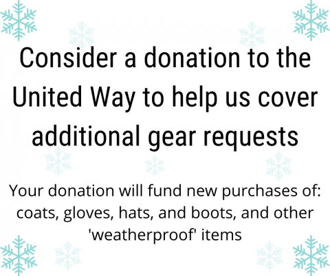 Consider a donation to the United Way